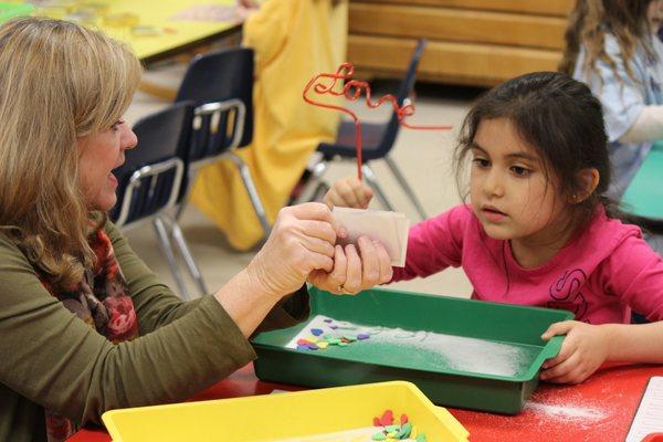 Creative ways to teach and learn with sand!