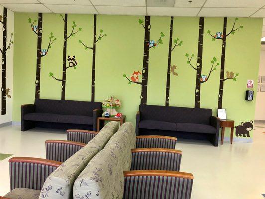 Waiting Room: Full of toys for the kids and a TV with Netflix and other options