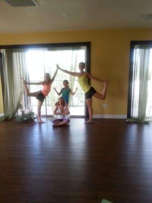 We offer yoga for the whole family!