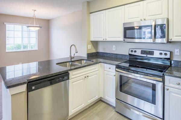 La Costa Apartments stainless steel appliances