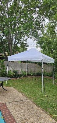 10x10 tent