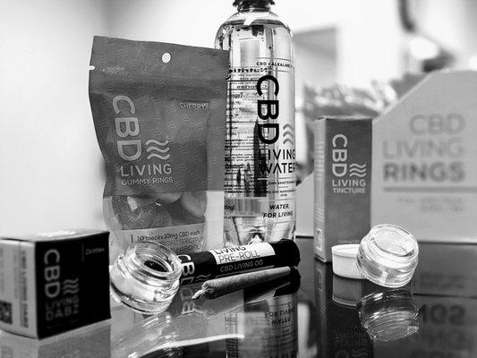 Premium CBD Brands Including CBD Living