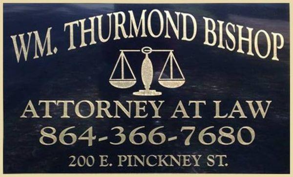 Bishop WM Thurmond Attorney at Law