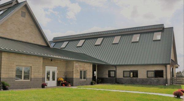 Our modern, spacious barn