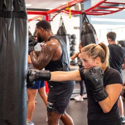 Boxing Conditioning class. Great for endurance and cardio training.