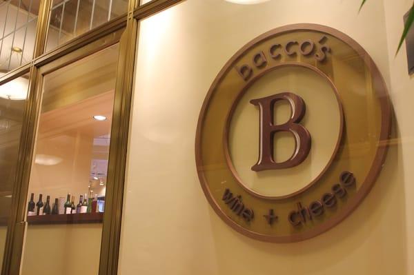 3D lettering for Bacco's