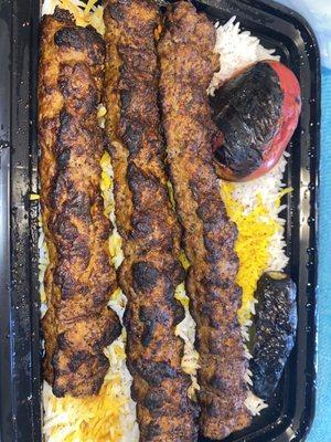 Beef Koobideh Plate