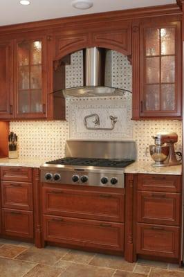 custom cherry kitchen