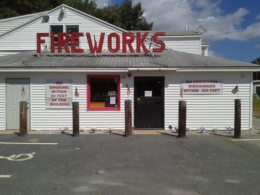 Jokers fireworks entrance