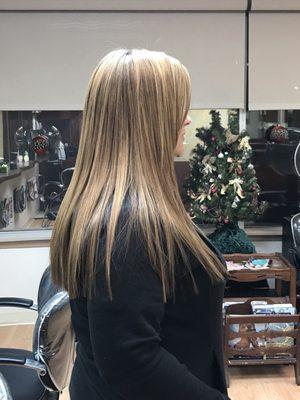 Keratin smoothing