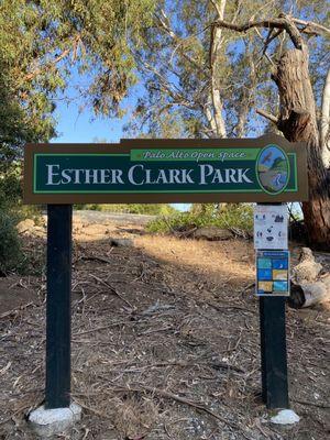 Entrance to Esther Clark 5/16/2021