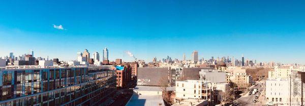 Rooftop view of manhattan