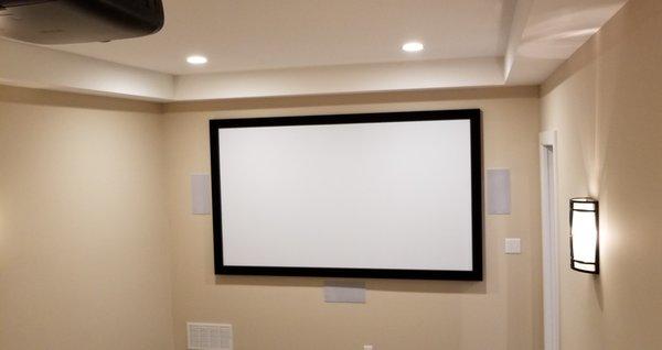 7.1 Surround with In-Wall Subwoofer