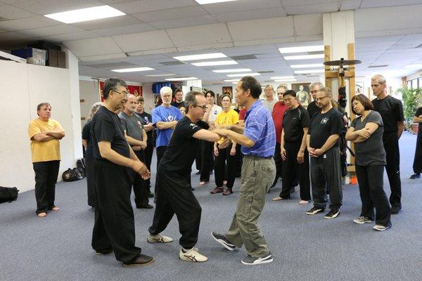 Special Tai Chi Push Hands workshop with Grand Master Zhou Li Ming.