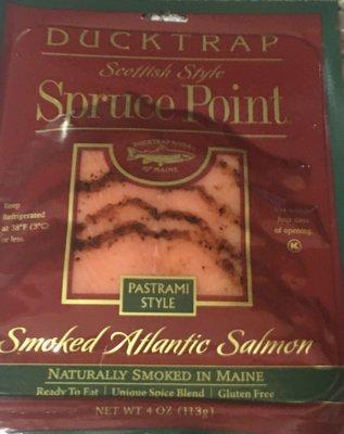 Spruce Point Pastrami Style Smoked Atlantic Salmon