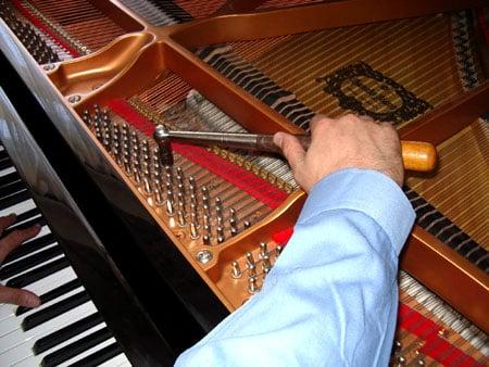 Our certified piano technicians can help you with any questions or concerns about your pianos.