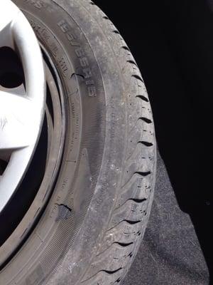 "New" tires...