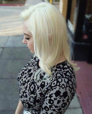 Platinum blonde