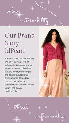 idPearl stands for pearls of independent designers.  Established in 2016 in Brooklyn NY and now located upstate in Woodstock NY.