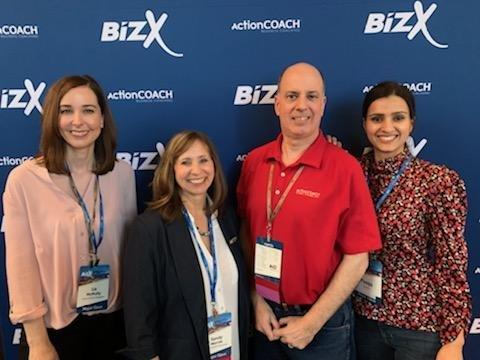 ActionCOACH Bluegrass Team members at the BizX Conference.