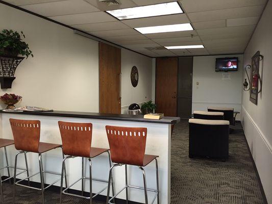 Atrium Building tenant lounge