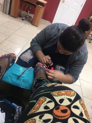 $18 Pedicure Special MONDAYS ONLY