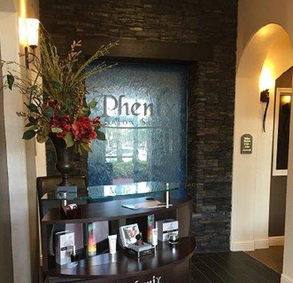 Phenix Salon Suites, Mount Pleasant: our lobby area