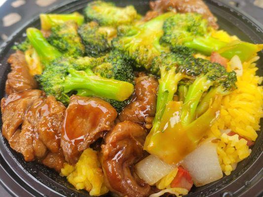 Beef and Broccoli Lunch Combo