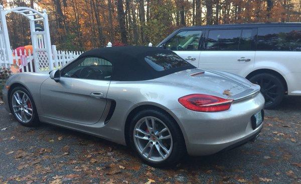 Custom Window Tint on Porsche Boxster S