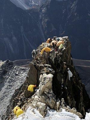 Camp 2 on Ama DaBlam in Nepal.