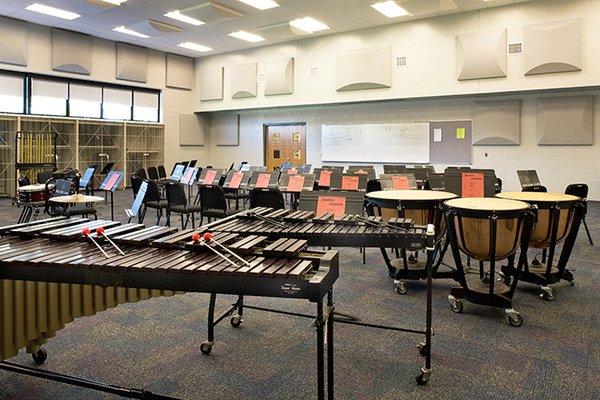 Band room.