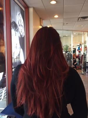 Stunning red by Meri!