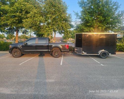 Attached trailer stolen from 501 Mini-Storage
 490 University Forest Drive, Conway, SC  29526