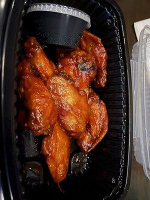 8 ct. Wings (Honey Bourbon BBQ)