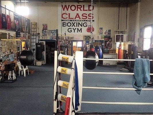 Inside of Tom Yankello's World Class Boxing Gym