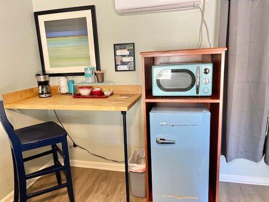 King room retro appliances