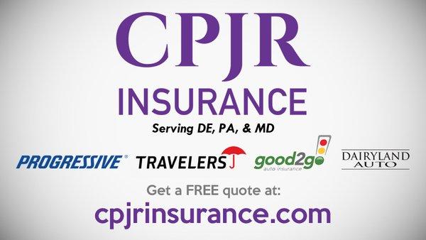 Get a FREE quote at cpjrinsurance.com