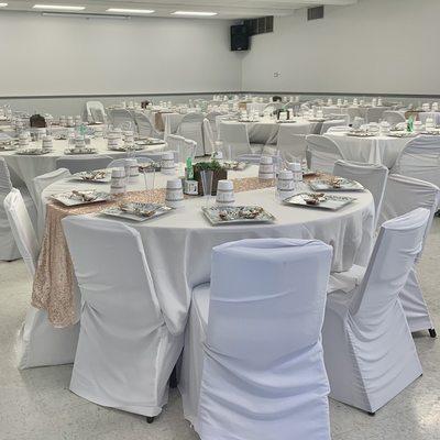 Banquet Hall staged