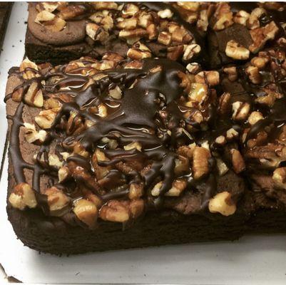 Pecan & Caramel Brownie VEGAN & GF