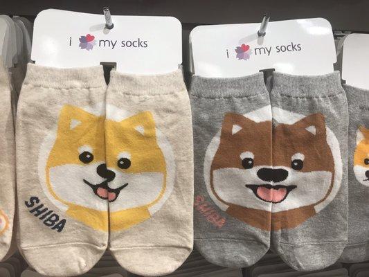 Shiba inu socks $3.99