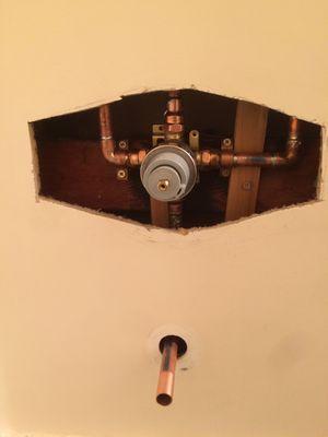 Tub and shower valve replacement