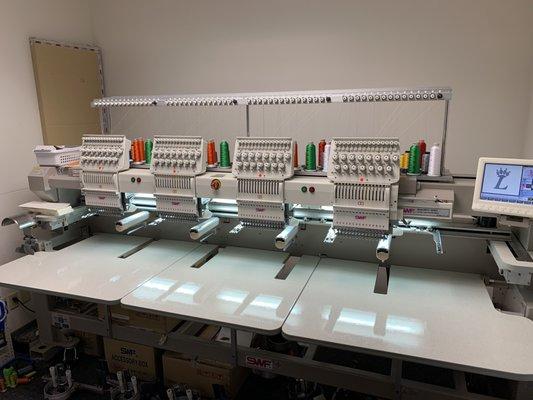 Four Head Embroidery Machine