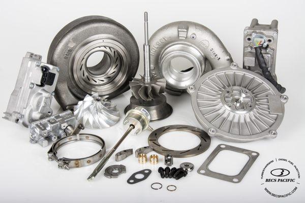 OEM and remanufactured turbocharger parts.