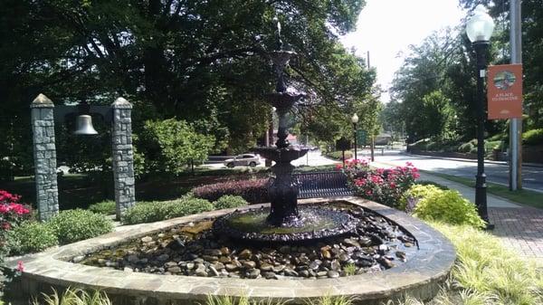 Elegant fountain.