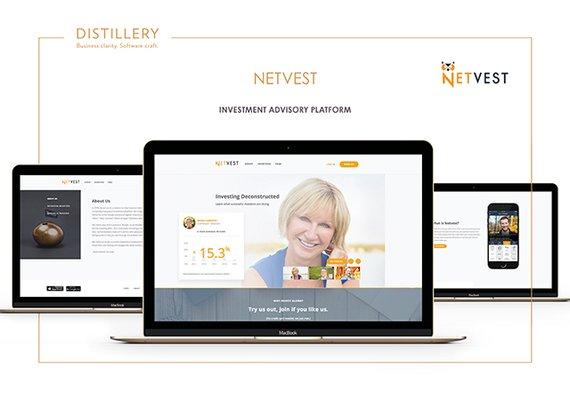 NetVest asked us to develop a new website for them.