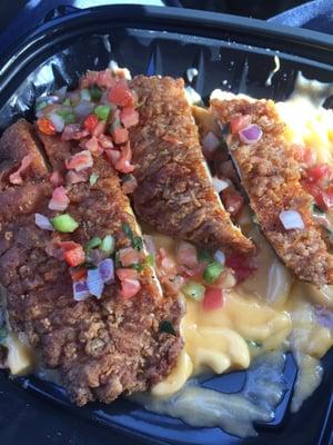 spicy chicken mac n cheese