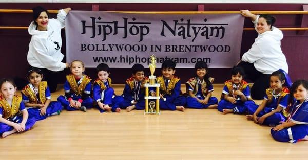 Kids Group won 3rd place at India Waves Dance Muqabla! 2016