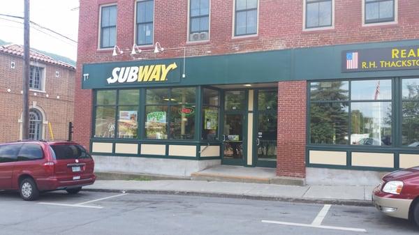 Subway bellows falls