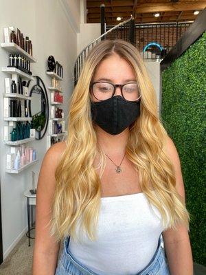 Golden balayage by Jordan