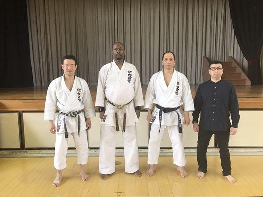 Training in Japan at Main Dojo